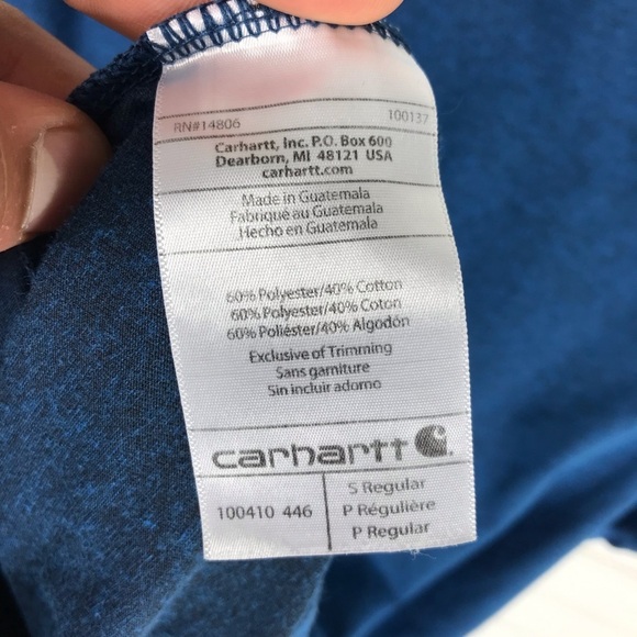 Carhartt Force Relaxed Fit Midweight Shor Sleeve Pocket T-Shirt - Picture 6 of 6